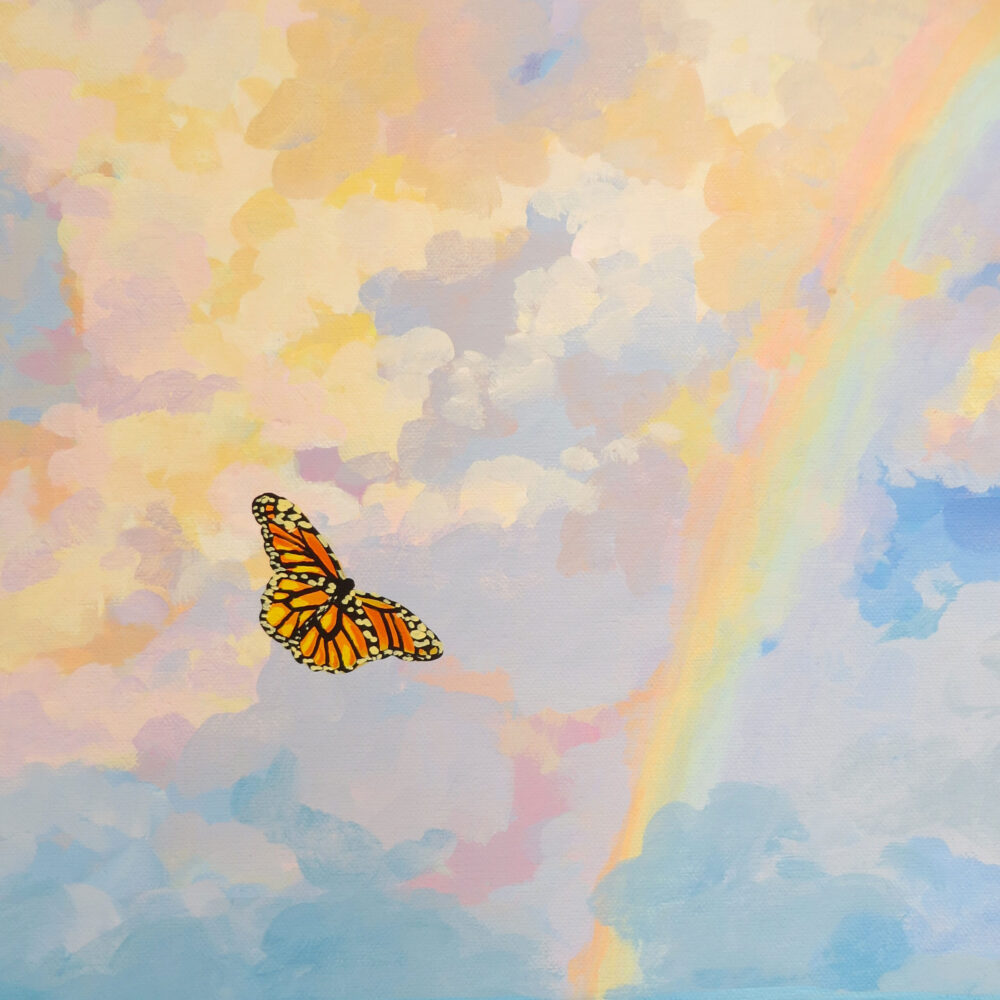 Butterfly Skies (Diver's Cove, CA) 30"x40" - Image 2