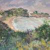 Violet Sky Over Crystal Cove 11"x14"