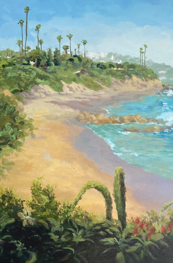 Turquoise Shores (Diver's Cove, CA) 24"x30"